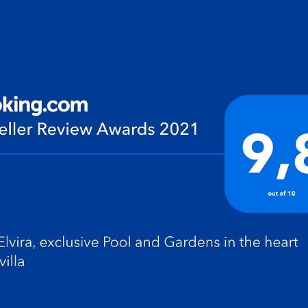 Villa Elvira, Exclusive Pool And Gardens In The Heart Of Sevilla Exteriér fotografie